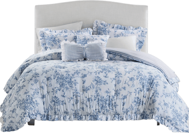 Adele Reversible 5-Pc. Comforter Set, King