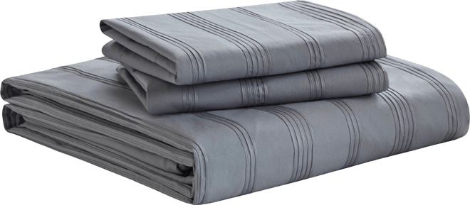 Logan Woven Striped 3-Pc. Duvet Cover Set, King