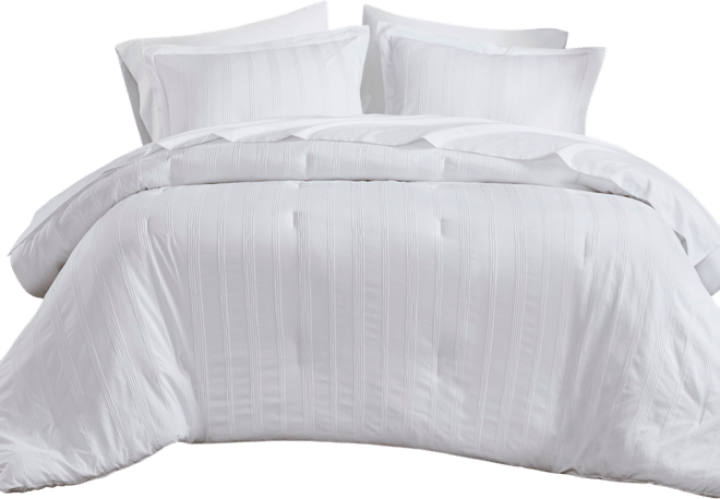 Logan Woven Striped 7-Pc. Comforter Set, King