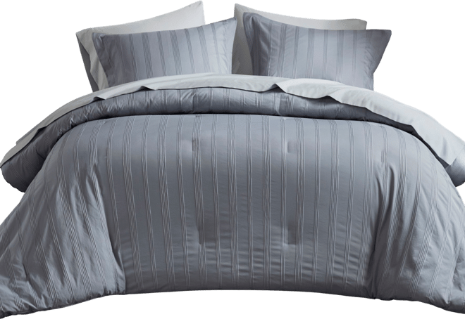 Logan Woven Striped 7-Pc. Comforter Set, Full
