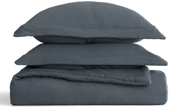 Cloud Weave Gauze 3-Pc. Comforter Set, King/ California King