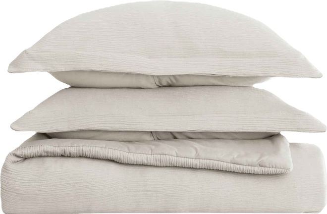 Cloud Weave Gauze 3-Pc. Comforter Set, Full/Queen
