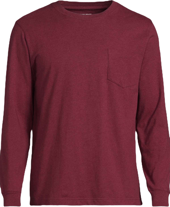 Men's Super-t Long Sleeve T-Shirt with Pocket