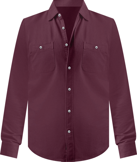 Men's Slim Fit Hemsworth Flannel Button Up Shirt