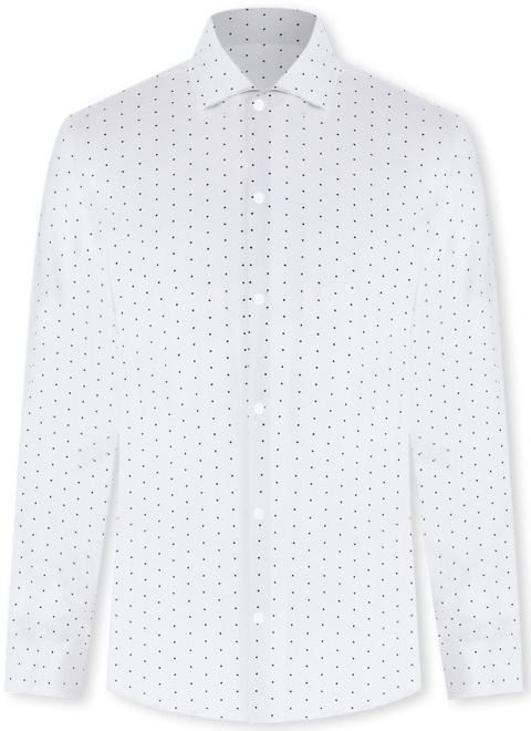 Men's Even Dot Print Dress Shirt, Macy's Exclusive