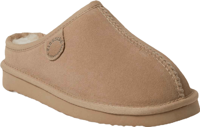 Fireside By  Women's Greta Genuine Shearling Clog Slipper