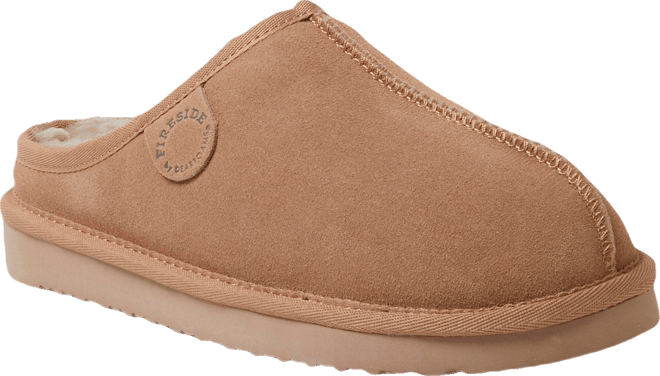Fireside By  Women's Greta Genuine Shearling Clog Slipper