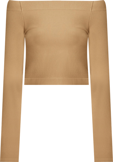 Women's Metallic Jersey CropTop