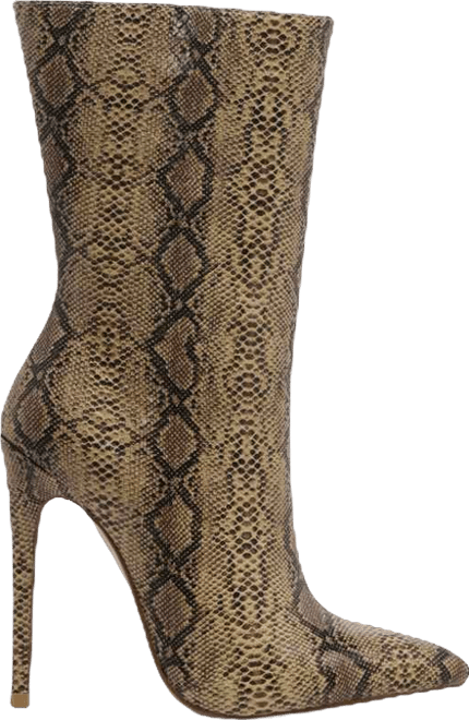 Micah Pointed Toe Stiletto High Ankle Boots Women