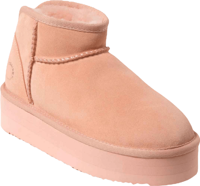 Fireside by  Women's Kingston Genuine Shearling Platform Bootie