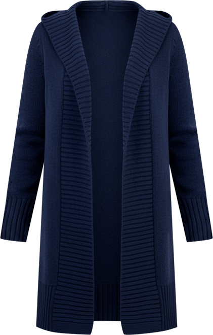 Women's Hooded Open-Front Cardigan, Macy's Exclusive