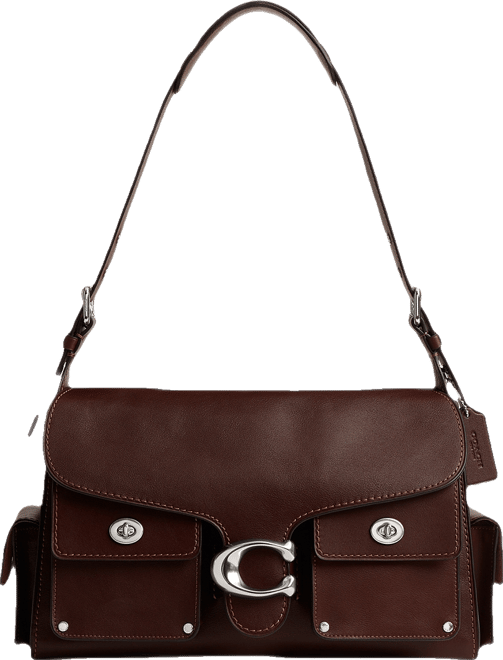 Tabby Turnlock Large Soft Leather Shoulder Bag