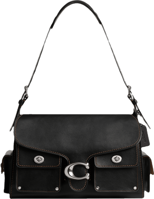 Tabby Turnlock Large Soft Leather Shoulder Bag