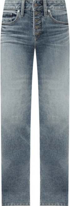 Women's Avery High Rise Curvy Fit Slim Bootcut Jeans