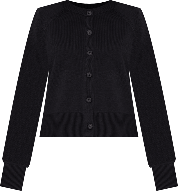 Women's Raglan Crewneck Cardigan