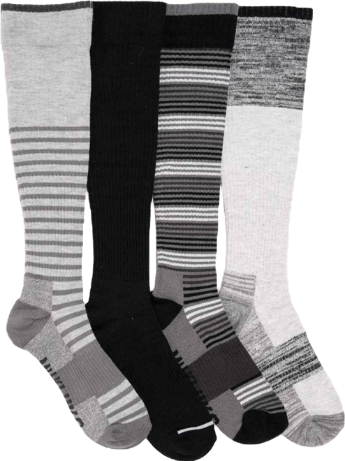 Women's 4pk Compression Sock-Wide