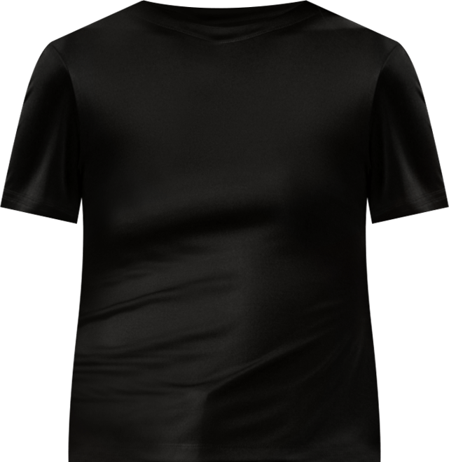 Women's Slim Fitted Silk Jersey Tee