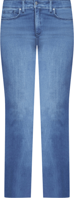 Petite Marilyn Straight Leg High Rise Jeans