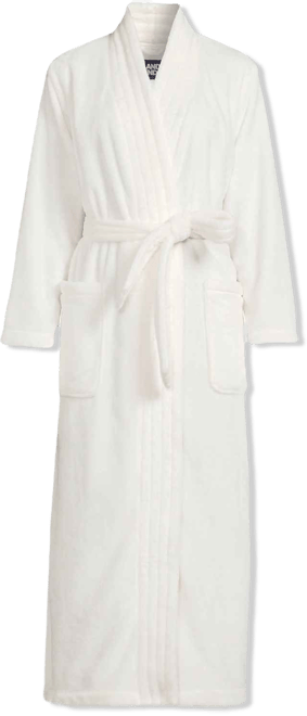 Plus Size Cozy Plush Long Wrap Robe
