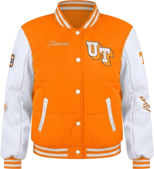 Women'sTennessee Orange Tennessee Volunteers Varsity Puffer Jacket