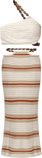 Women's Isla Crochet Skirt Set