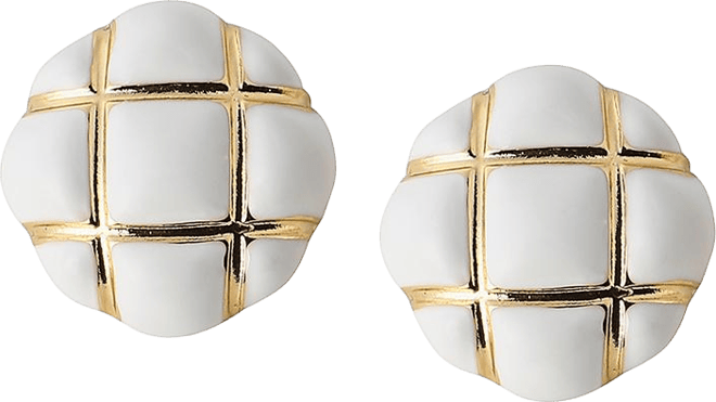 Women's The Tic-Tac-Toe Stud Earrings