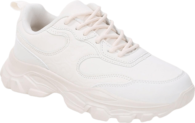 Lidia Mixed Material Sneakers