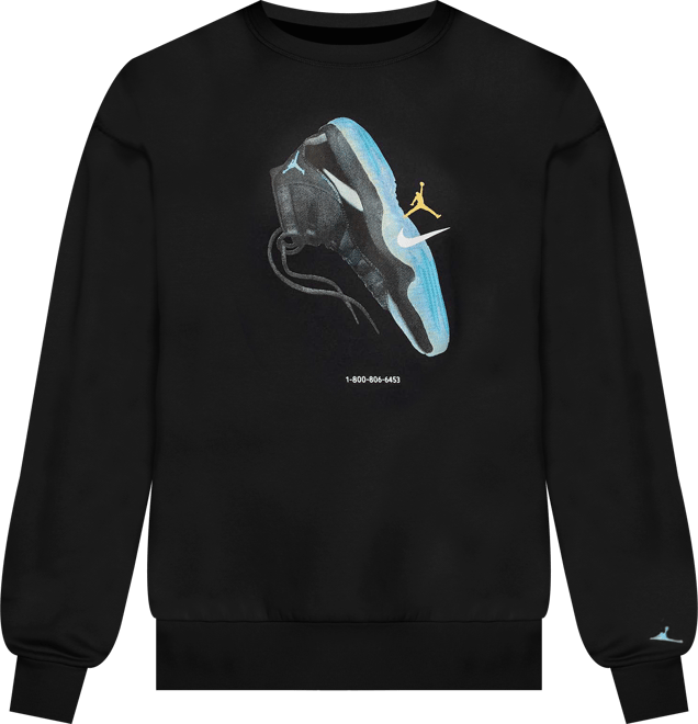 Jordan Brooklyn Fleece Sudadera de cuello redondo para hombre