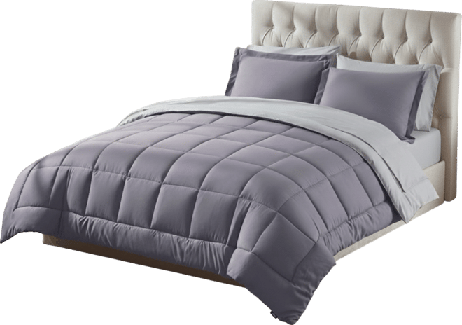 Luxury Soft Reversible 7-Pc. Comforter Set, California King