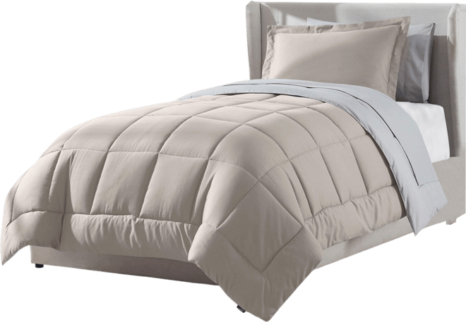 Luxury Soft Reversible 5-Pc. Comforter Set, Twin