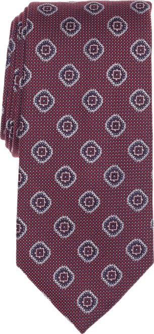 Men's Dot Ground Medallion Tie