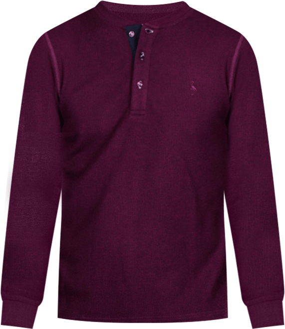 Men's Cozy Knit Henley