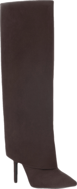 Skylar Wide-Calf Fold Over Cuffed Knee High Boots, Created for Macy's