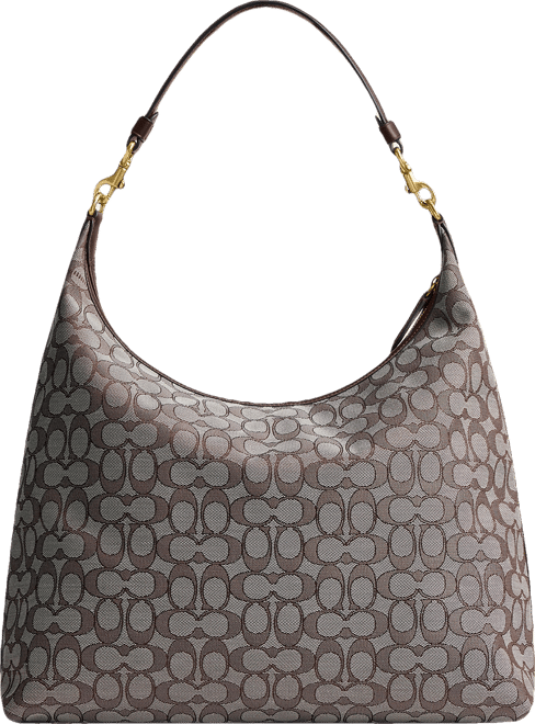 COACH Juliet Large Signature Jacquard Shoulder Bag 38 - Macy's