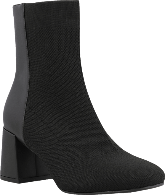 Women's Bronwen Chic Contrast Block Heel Dress Booties