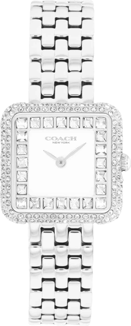 Women's Cass Silver Tone Stainless Steel Bracelet Watch 24mm