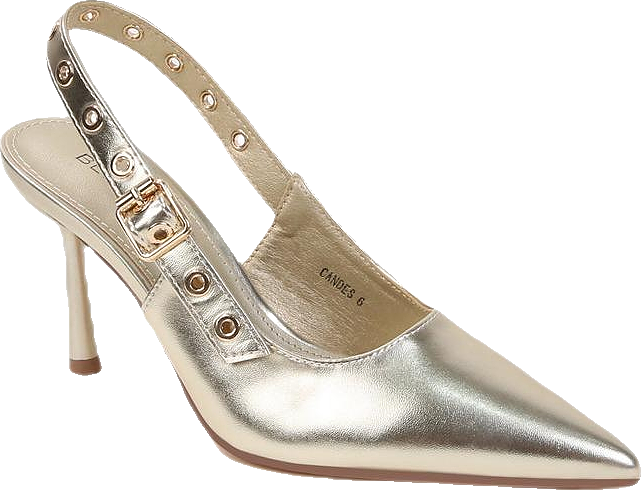 Candes Grommet Strap Slingback