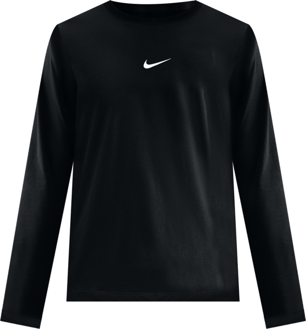Nike Playera de básquetbol de manga larga para hombre