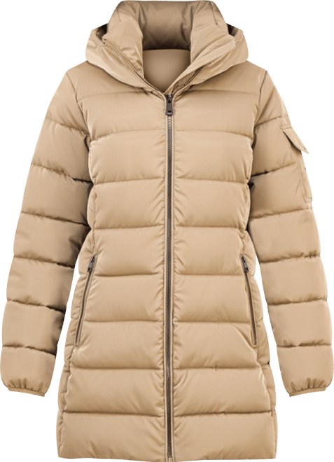 Women's Hooded Puffer Coat