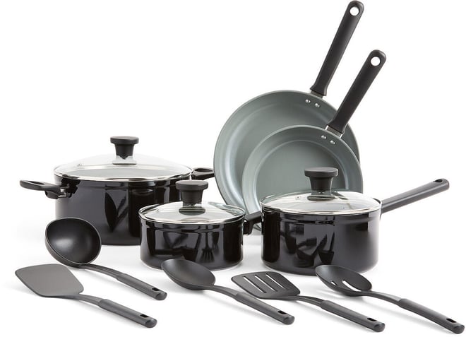 Cooks Ceramic 13-pc. Cookware Set - JCPenney
