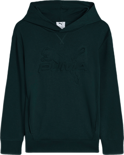 PUMA Essentials Embossed Big Cotton Fleece Hoodie, Kids