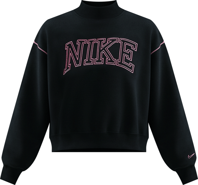 ナイキ スポーツウェア フェニックス フリース ウィメンズ モックネック スウェットシャツ