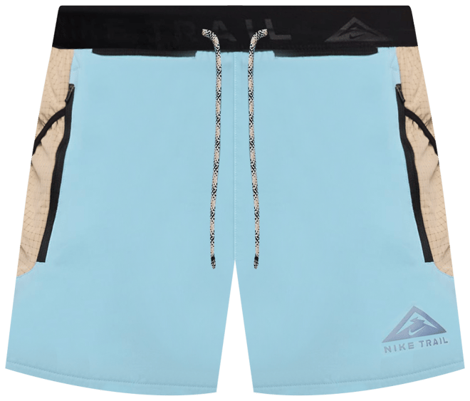 Nike Trail Second Sunrise Shorts de correr Dri-FIT de 13 cm con forro de ropa interior para hombre