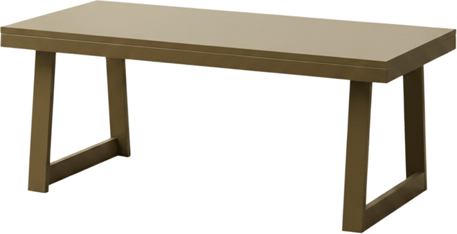 Charlie Rectangular Coffee Table, Center Table, Cocktail Tea Table for Living Room