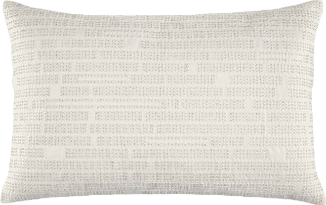 Beaded Tile Decorative Pillow, 14" x 22", Macy's Exclusive