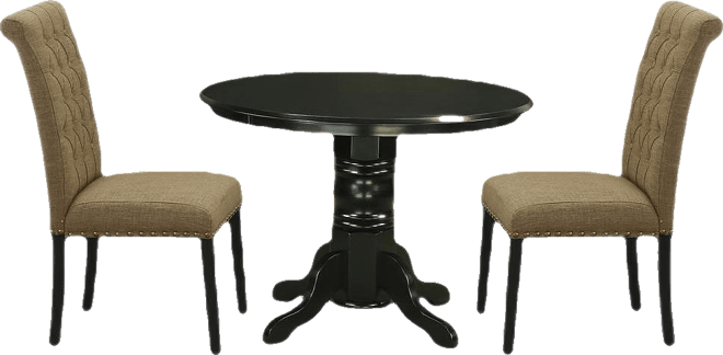 Dining Room Set Black, SHBR3-blk-17