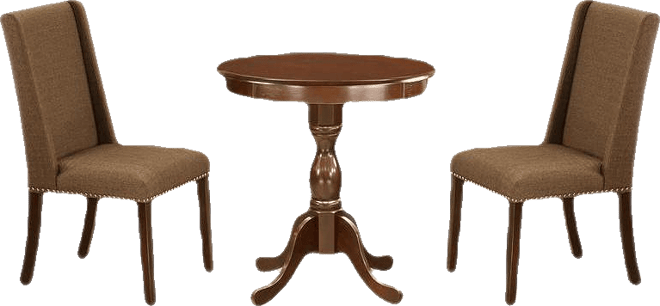 3-Pc Modern Dining Table Set