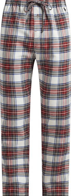 Men's Stewart Plaid Pattern Pajama Pants