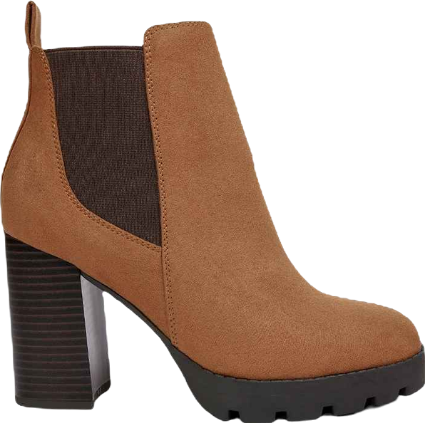 Womens sonia block heeled boots
