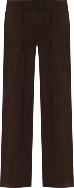Women's Wool & Cashmere Wide Leg Track Pant